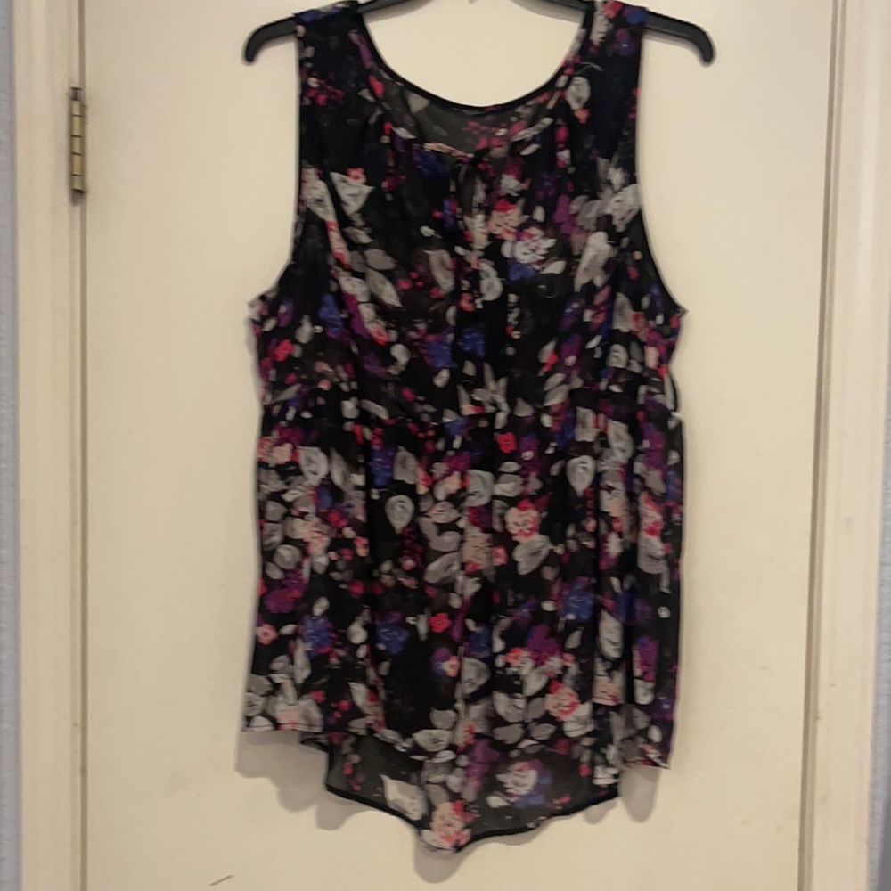 Torrid size 2 see through tank